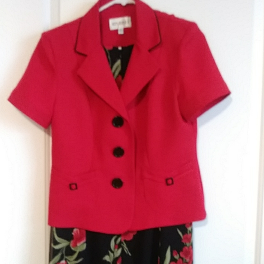 3 season dress flower dress with jacket